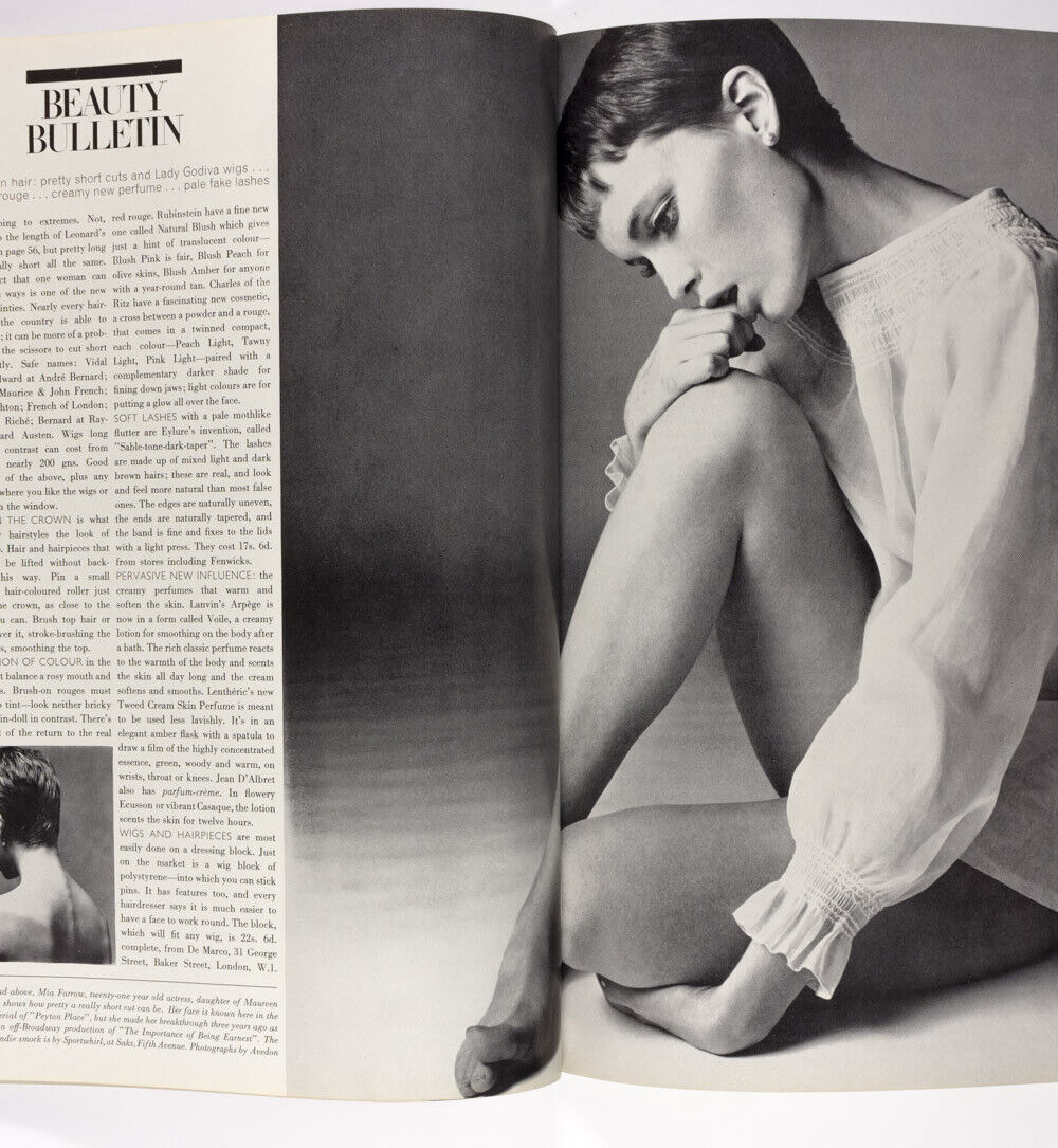 JEAN SHRIMPTON Donyale Luna PEGGY MOFFITT Jill Kennington PATTIE BOYD  Red Vogue