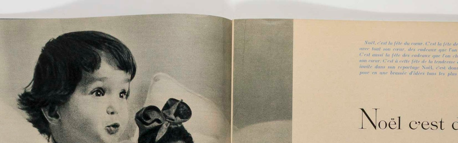 NOEL Xmas presents FRENCH ELLE magazine December 1955 70th birthday gift No 519