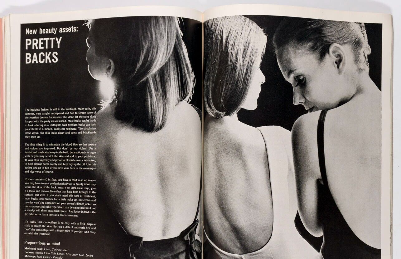 Jean Shrimpton TANIA MALLETT Celia SURYA NAMASKAR John Deakin VOGUE BEAUTY BOOK