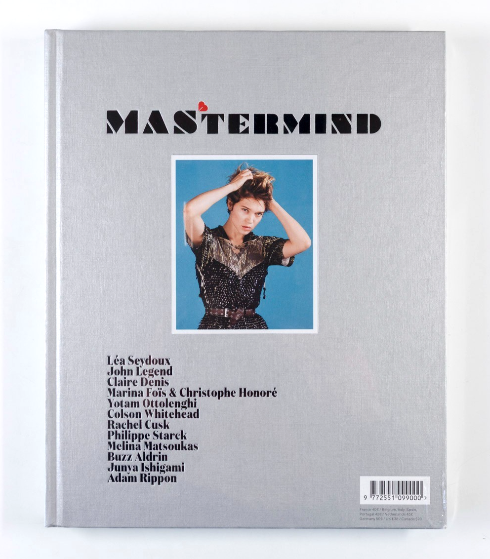 LEA SEYDOUX John Legend BUZZ ALDRIN  Mastermind magazine 8 2021  PHILIPPE STARCK