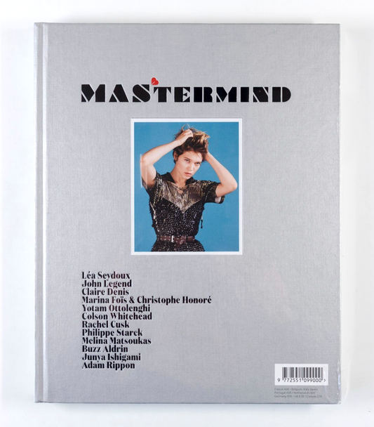 LEA SEYDOUX John Legend BUZZ ALDRIN  Mastermind magazine 8 2021  PHILIPPE STARCK