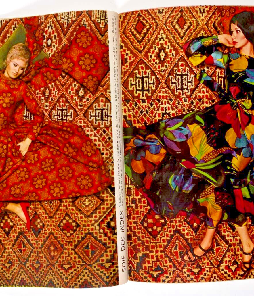 Guy Bourdin CHARLES JOURDAN Helmut Newton PETER KNAPP Elle magazine 3 March 1969