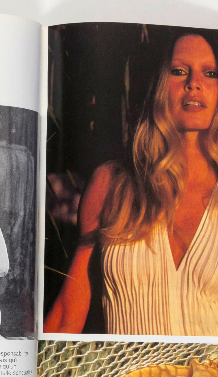 Brigitte Bardot ROGER VADIM Jean Daniel Lorieux L'OFFICIEL HOMMES January 1983