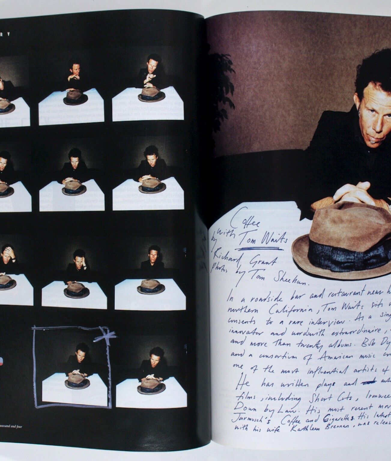 Tom Waits SAM TAYLOR Ian Rankin MARC RUYGROK August Kleinzahler ZEMBLA magazine