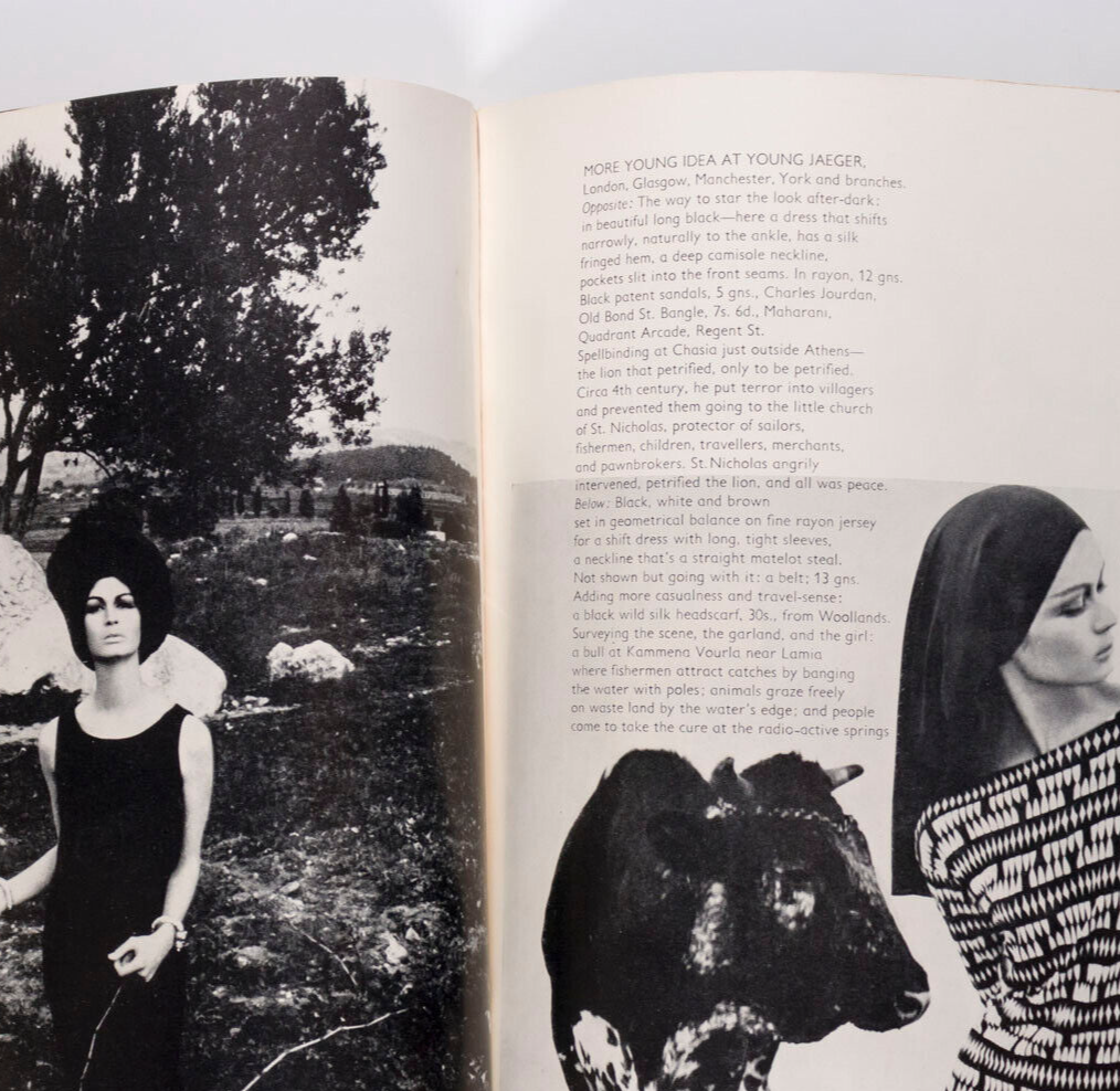 Jean Shrimpton BAILEY Celia J.B PRIESTLEY Paris PENN Greece WILLIAM KLEIN  Vogue