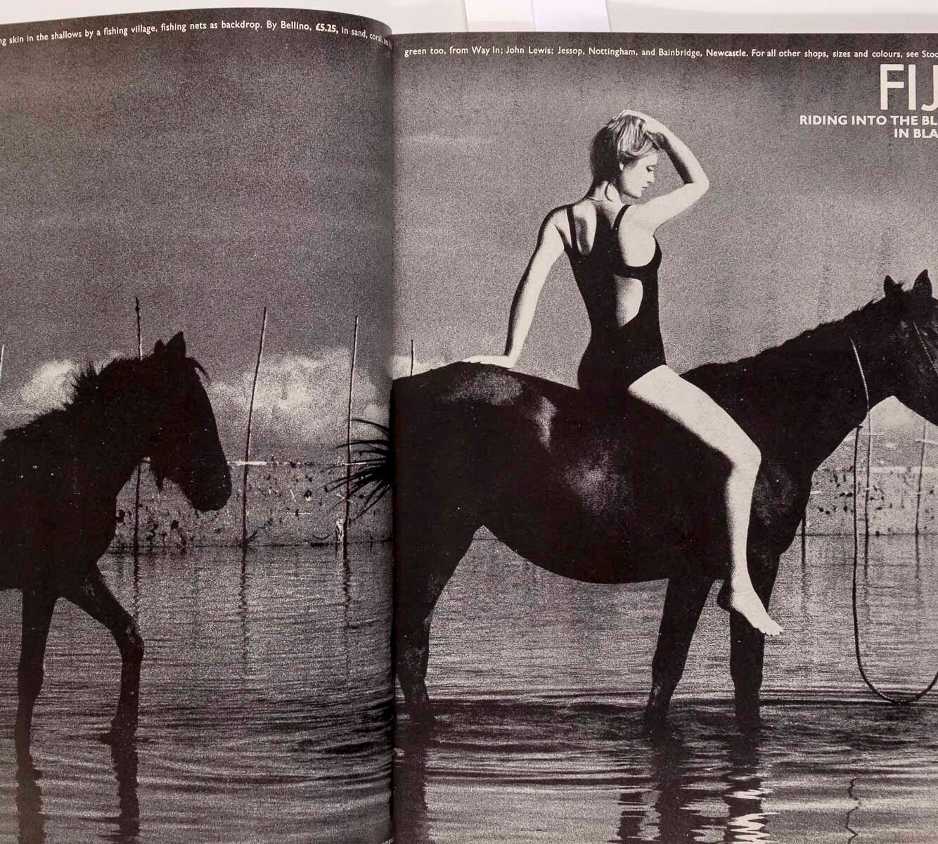 INGRID BOULTING Olivia Newton John ELIZABETH TAYLOR David Bailey VOGUE magazine