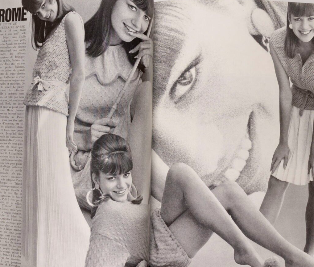 Guy Bourdin ANITA PALLENBERG Rolex PARIS VOGUE February 1965 Helmut Newton SPAAK