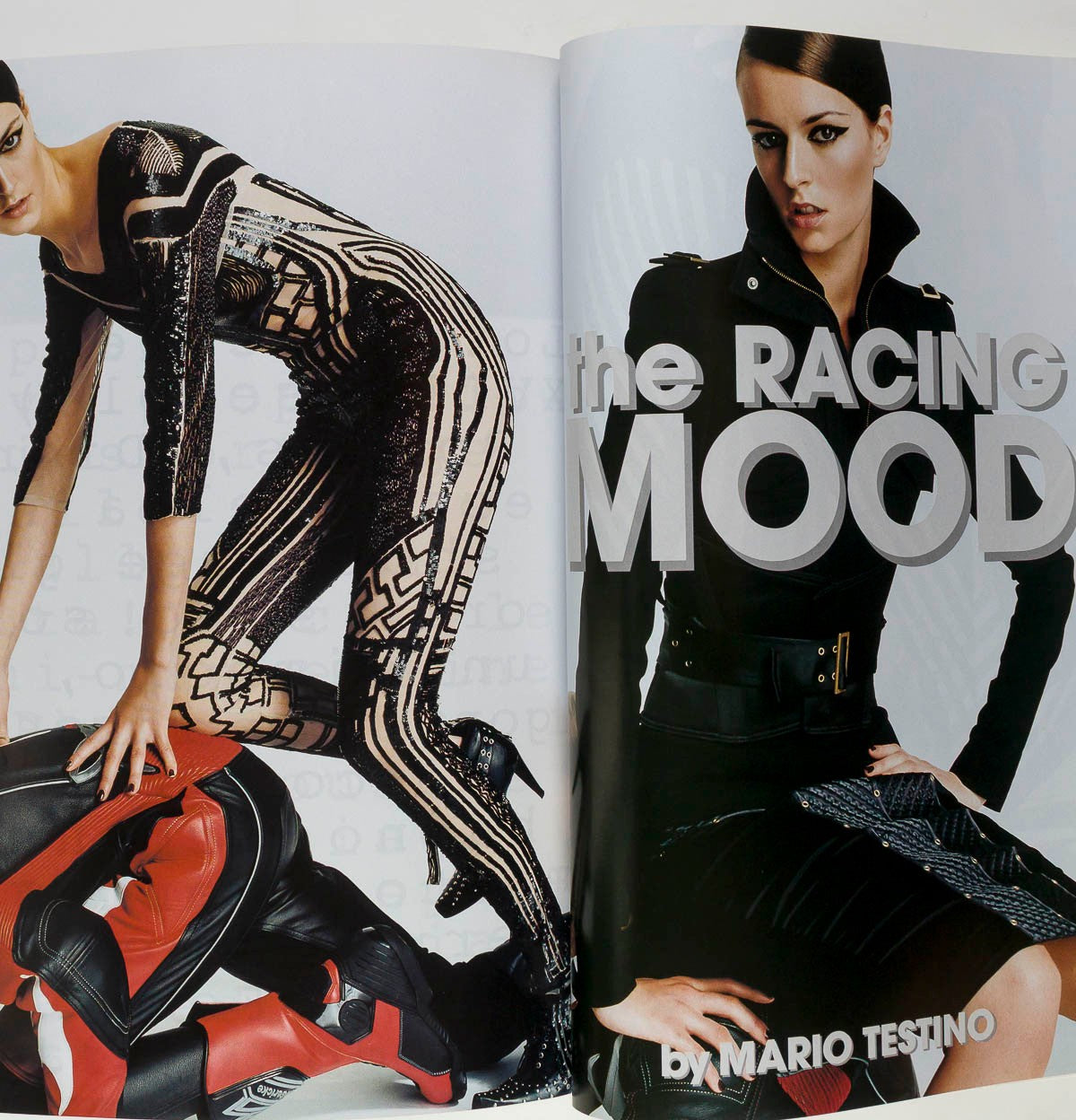 Daria Werbowy CHLOE SEVIGNY Karolina Kurkova VOGUE ITALIA October 2003 Ludivine