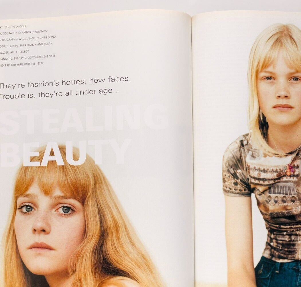 Devon Aoki ALEXANDER MCQUEEN Juergen Teller KATE MOSS Versus SOLARI i-D MAGAZINE