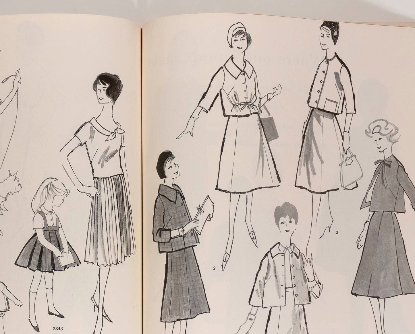 Vogue Magazine Pattern book 1958 XMAS Jean Patou KAZAN Jacqmar NINA RICCI vtg UK