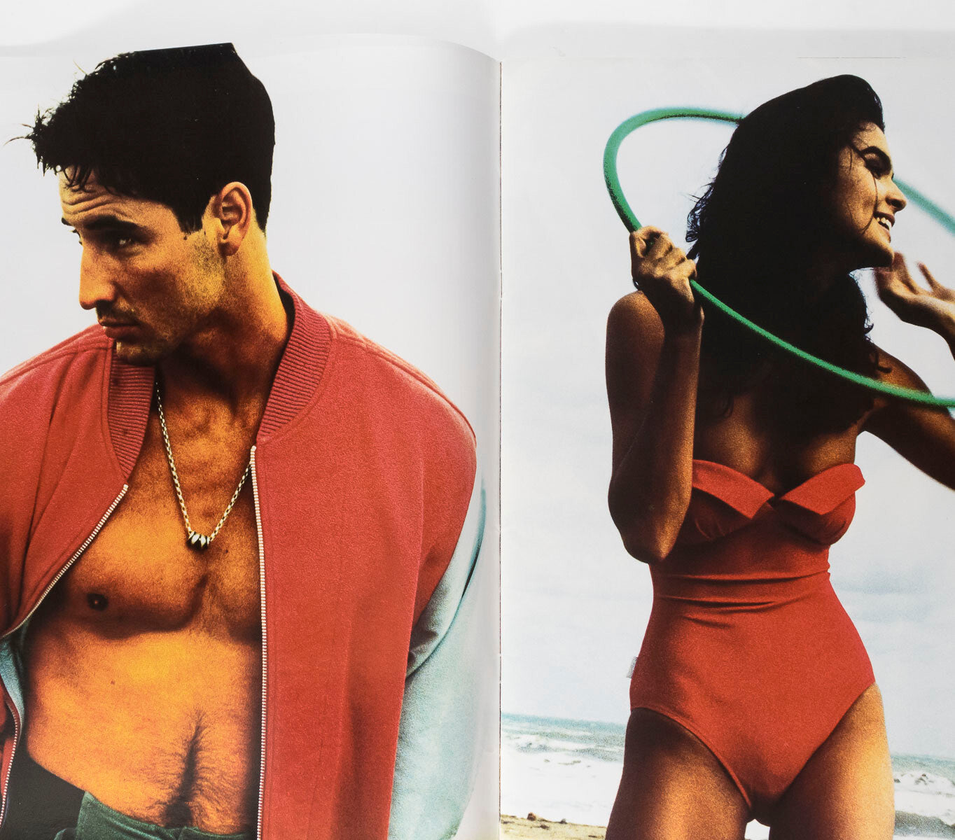 Rimini GIORGIO EMPORIO ARMANI lookbook catalogue SUMMER 1992 Aldo Fallai FELLINI