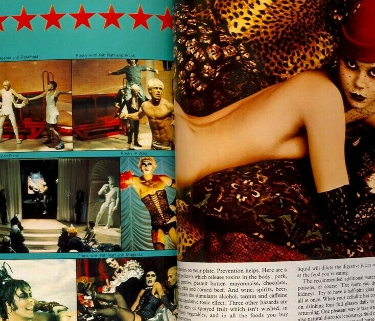 Roman Polanski TIM CURRY Peter Hinwood BIBA  Cosmopolitan magazine UK March 1975