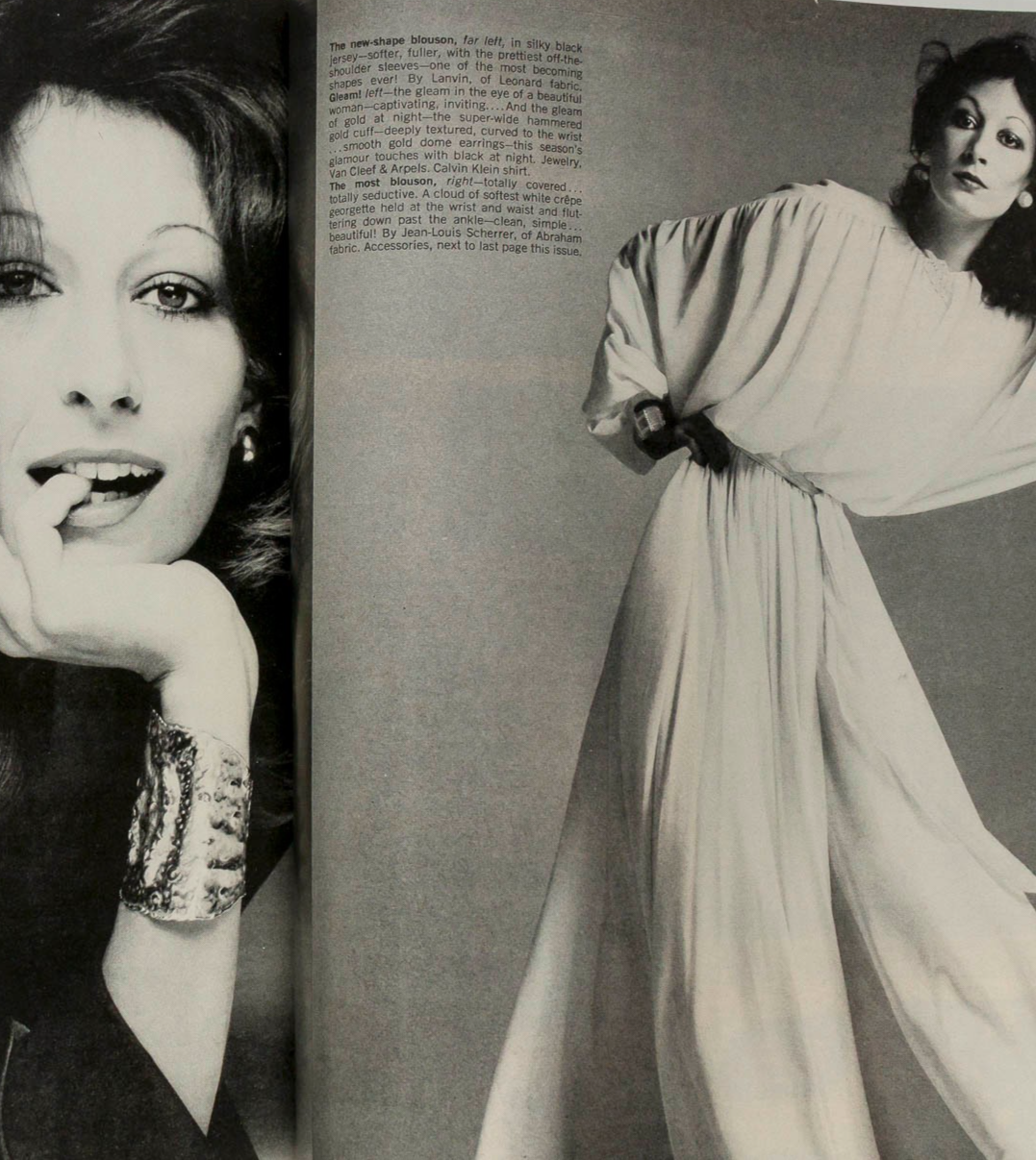 HELMUT NEWTON Charlotte Rampling CHER Vogue December 1974 Lisa Taylor ELIZABETH