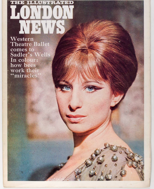 Barbra Streisand BRIAN WALL Jane Asher ANZIO I  ILLUSTRATED LONDON NEWS magazine