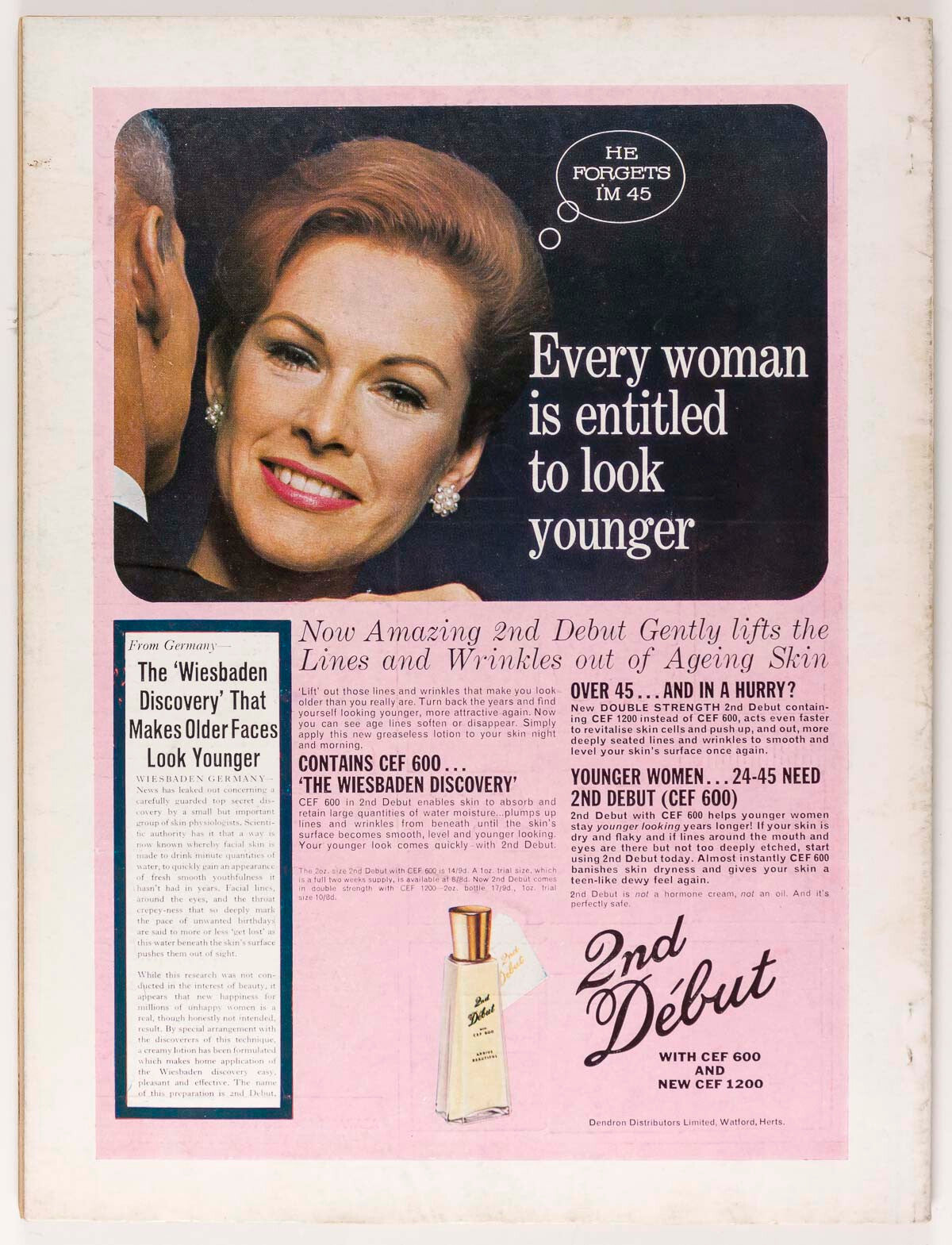 JULIE CHRISTIE David Hicks DAPHNE DU MAURIER Woman's Journal 1967 January MOUCHY