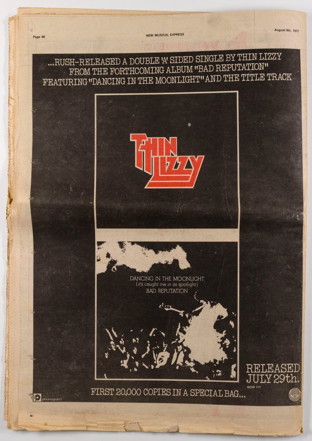 Sex Pistols ROMAN POLANSKI Patti Smith BEACH BOYS The Ramones ELO - NME magazine