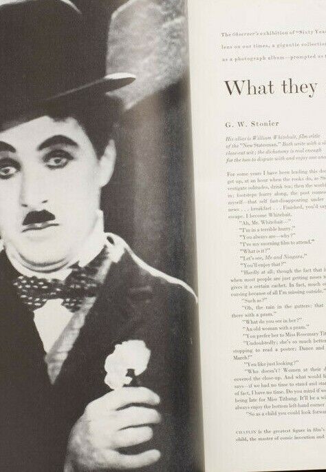 Norman Parkinson CHARLIE CHAPLIN Jean Cocteau LEE MILLER Red Rose Vogue 1956 vtg