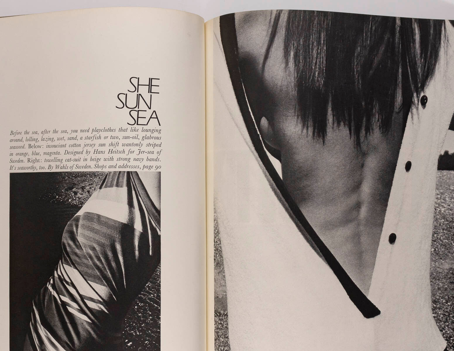 Max Maxwell HELMUT NEWTON Jill Kennington QUEEN MAGAZINE Jan 1966 BRIDGET RILEY