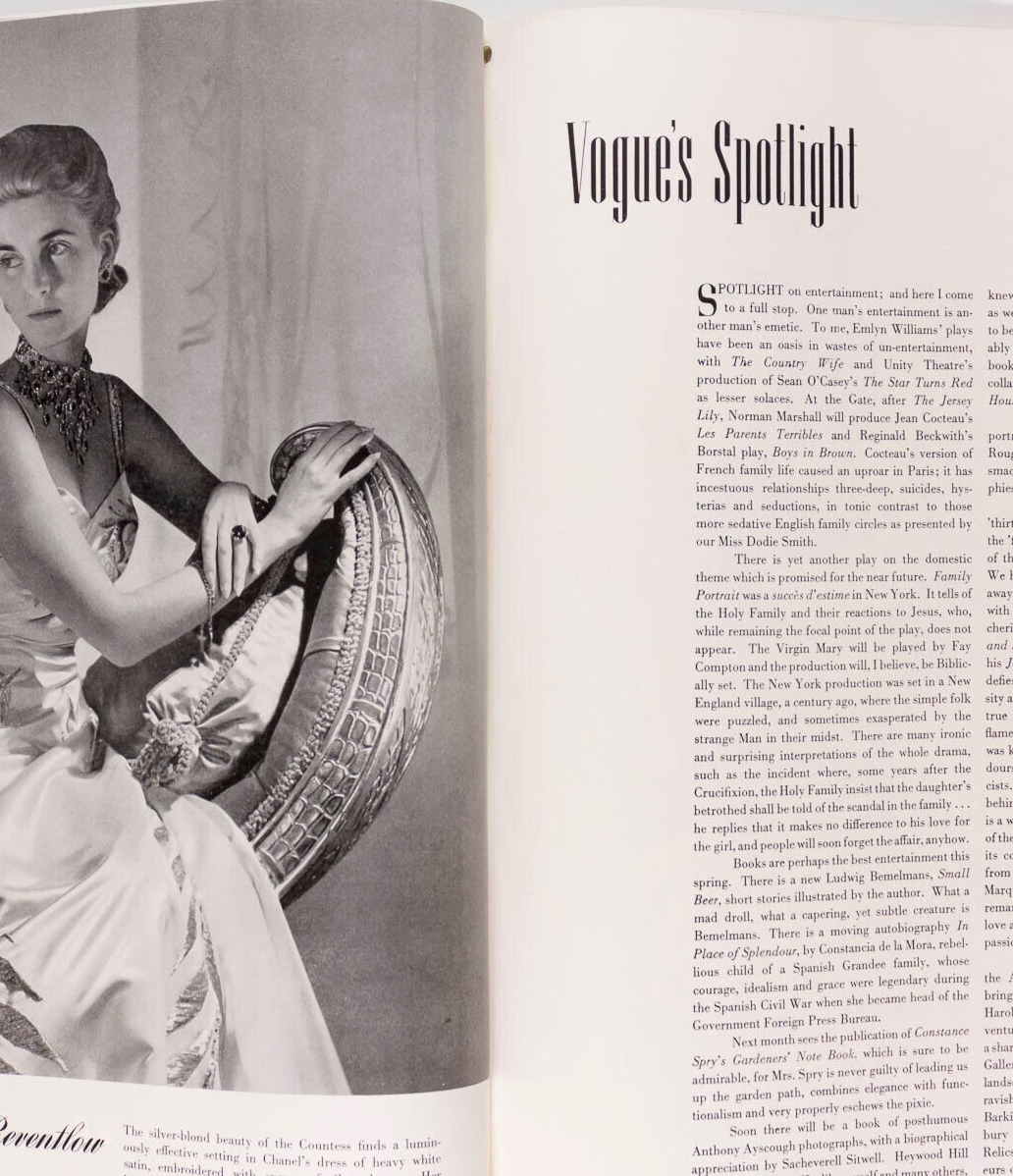 Lee Miller HORST Vivien Leigh GWTW Constance Bennett RBW Churchill UK Vogue 1940