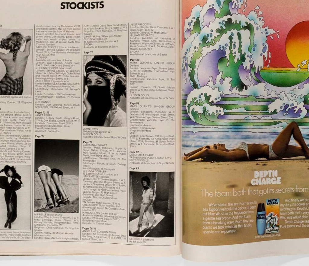 AMANDA LEAR Duffy ROMAN POLANSKI Terence Donovan MARY QUANT Chanel NOVA magazine