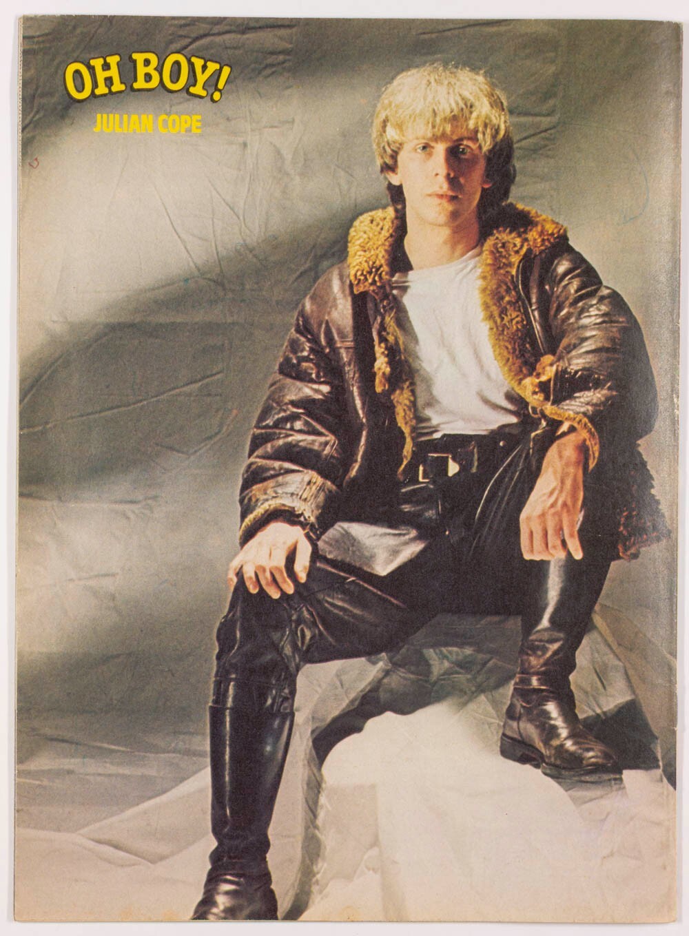 Bob Geldof NICK KAMEN Thin Lizzy OH BOY magazine March 1982 Julian Cope SOFTCELL