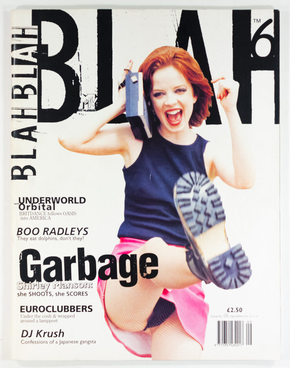 Valerie Phillips GARBAGE Underworld ORBITAL Boo Radleys OASIS Blah magazine 1996