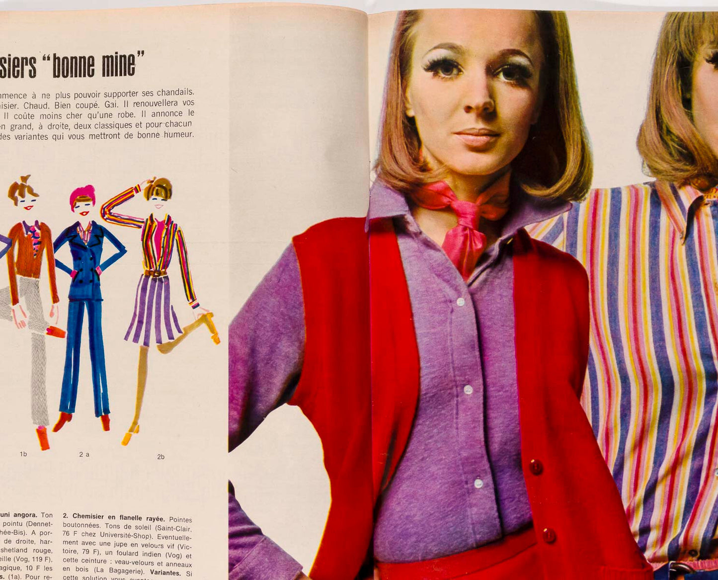 Jean Shrimpton PATTIE BOYD Samantha Juste SACHA VAN DORSSEN French Elle magazine