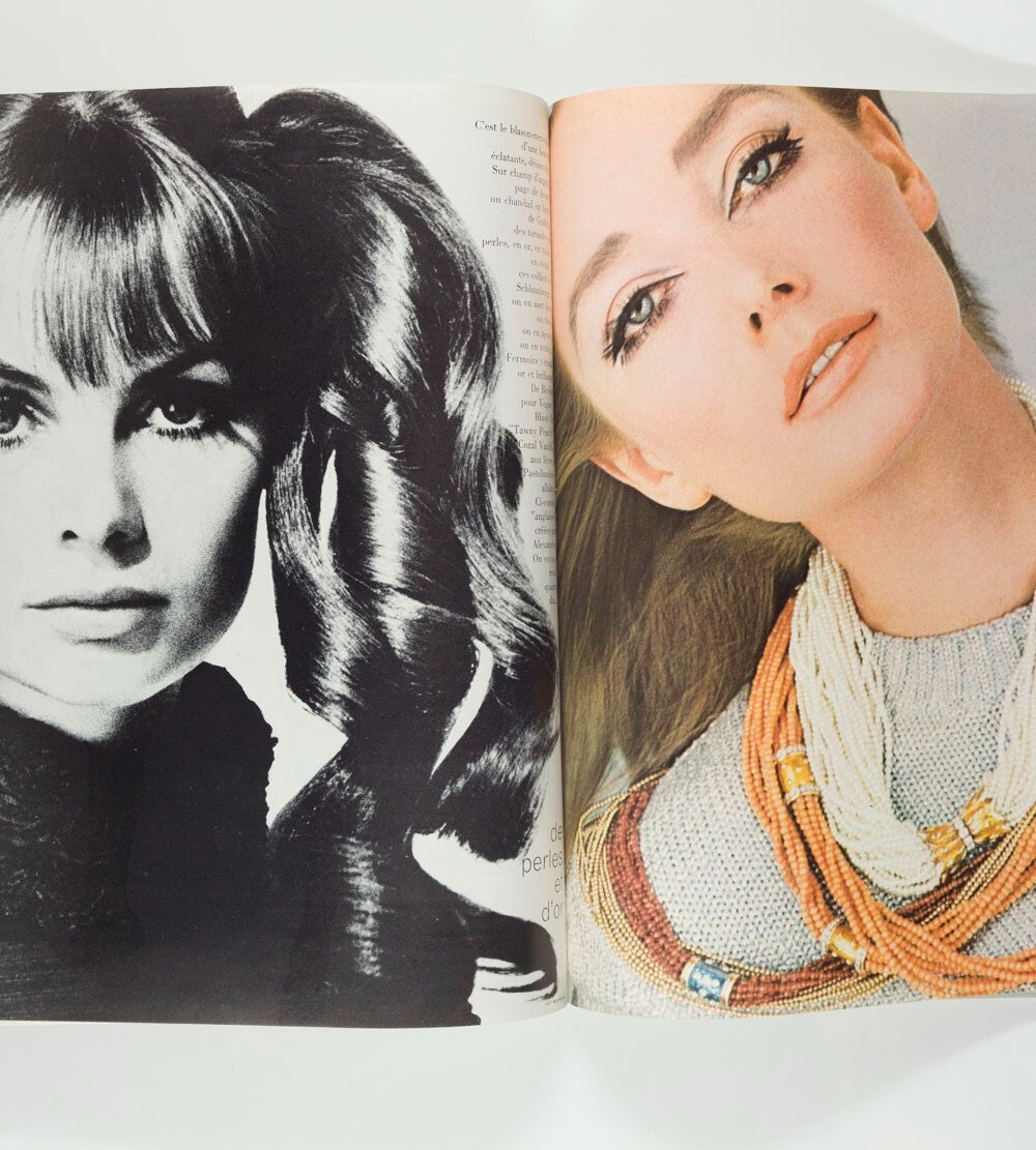 Catherine Deneuve GUY BOURDIN Jean Shrimpton SARAH MOON Paris Vogue August 1969