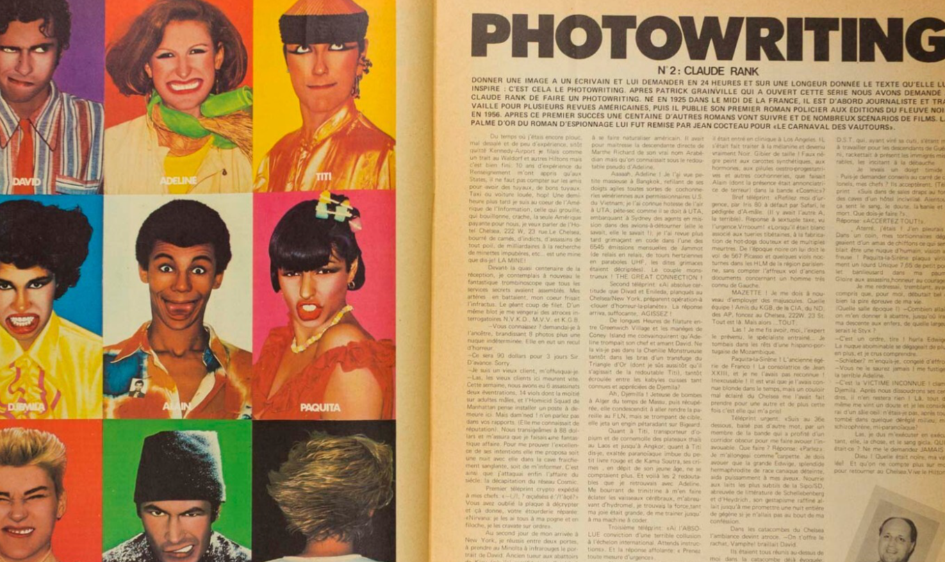Mick Jagger SAYOKO Guy Bourdin FACADE magazine 5 1978 Charles Bukowski IGGY POP