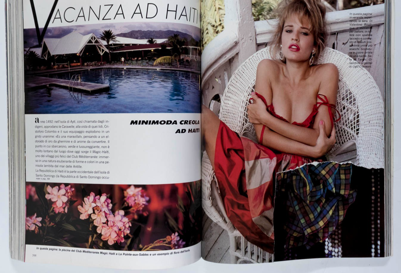 Lisa Ryall GUY BOURDIN Antonio Lopez VOGUE ITALIA March 1982 Deborah Turbeville