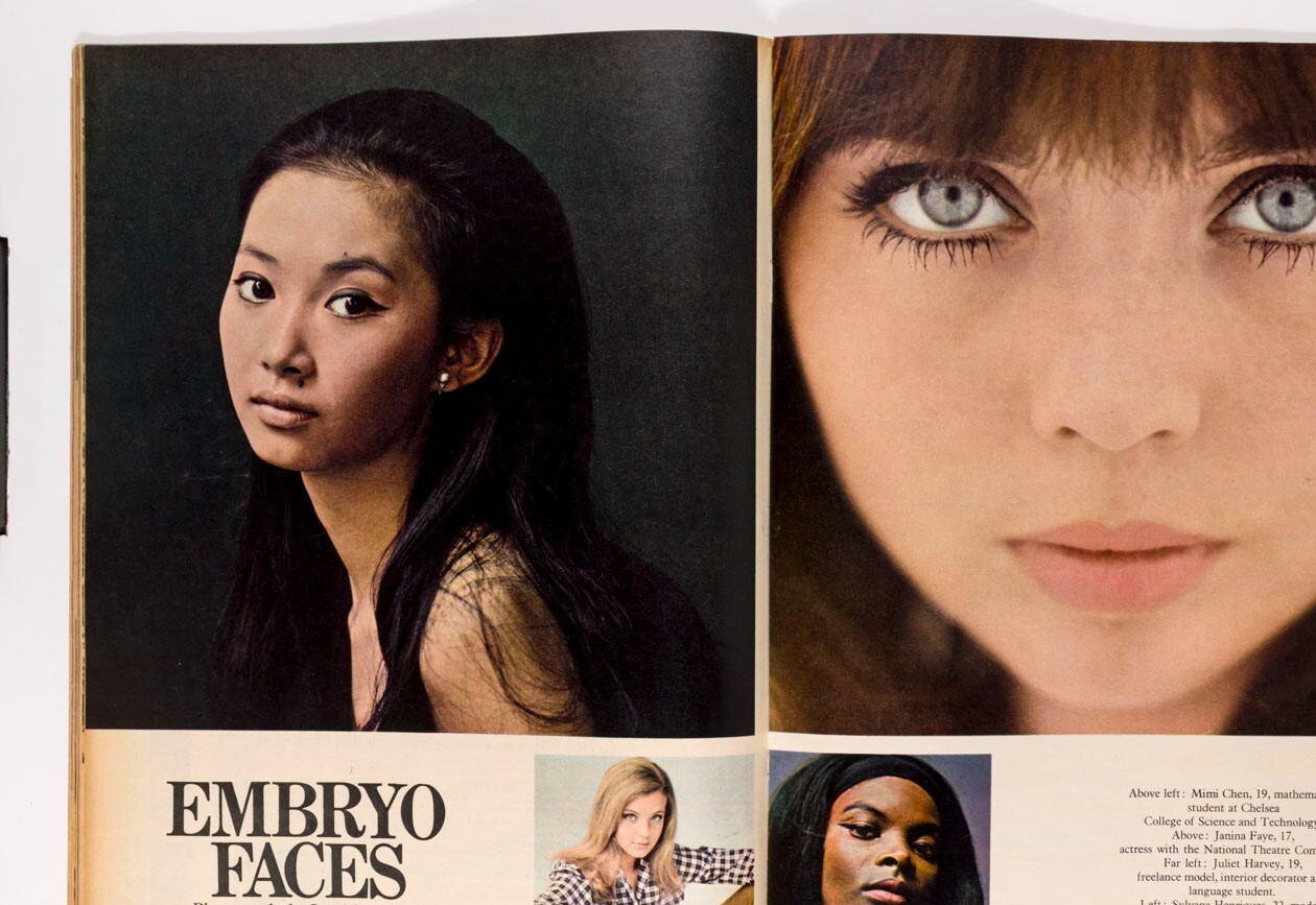 BRIGITTE BARDOT Maudie James CHRISTINE KEELER Sunday Times December 1966 Snowdon