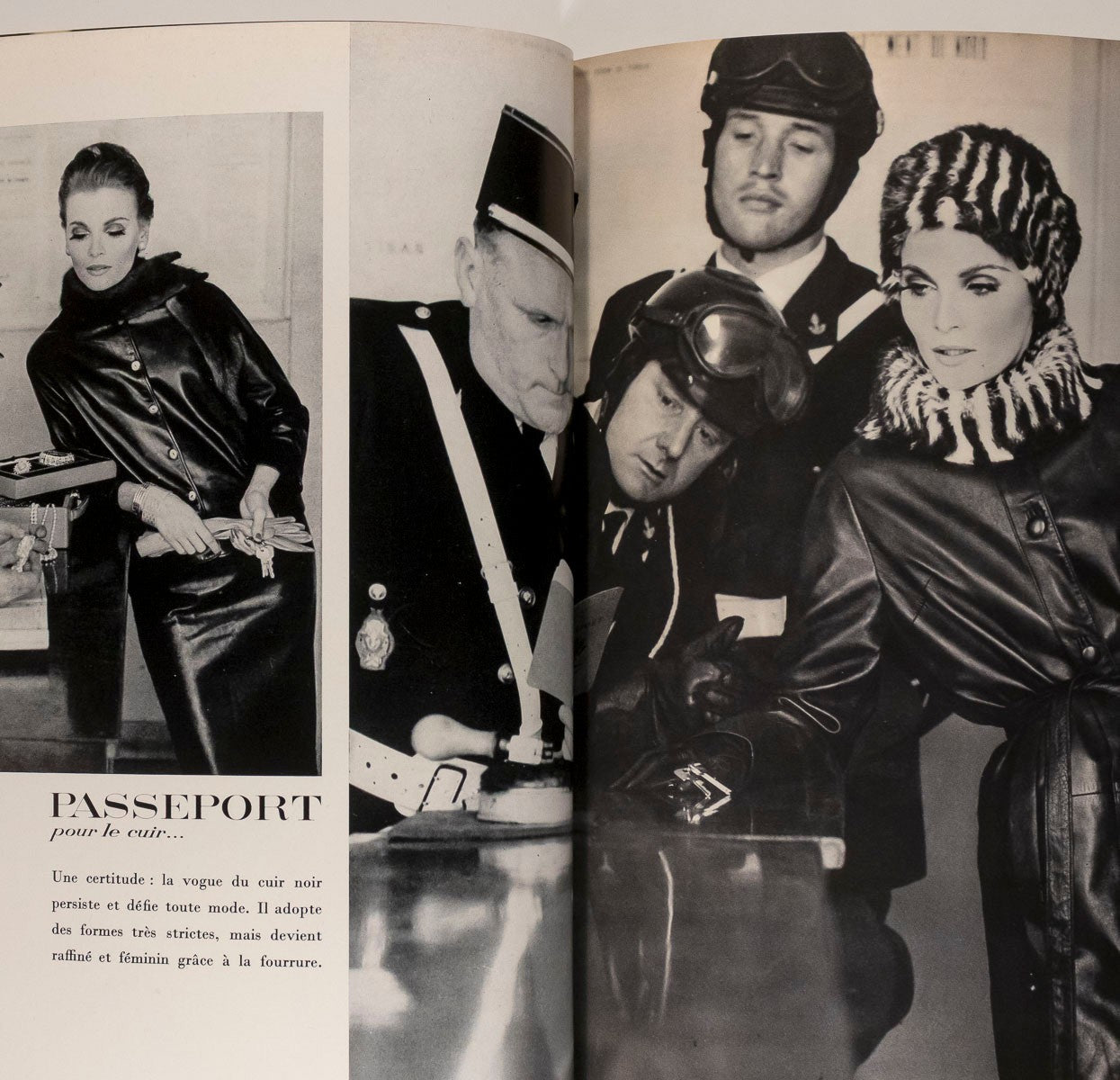 Boucheron COLETTE Balenciaga GIVENCHY Penn LIEBERMAN Paris Vogue October 1961