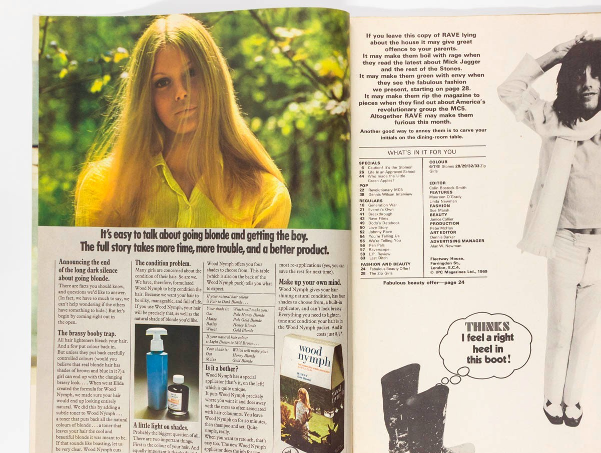 Mick Jagger DENNIS WILSON CHARLES MANSON Kenny Everett MC5   Rave September 1969