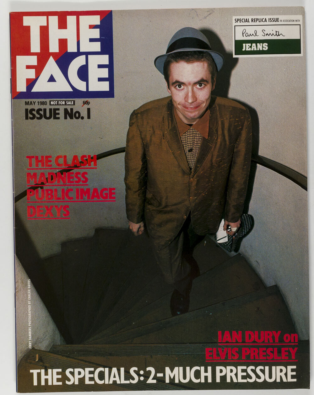 Jerry Dammers CLASH 2 Tone IAN DURY Blondie JAM The FACE magazine No.1 May 1980