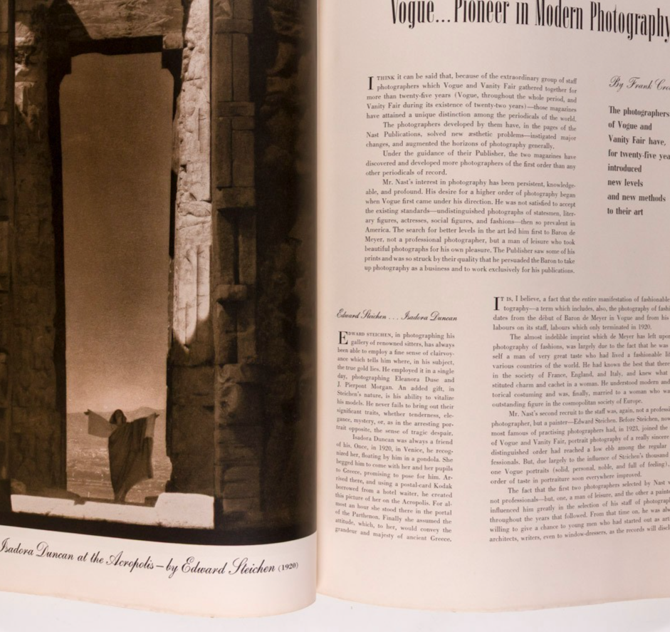 TONI FRISSELL Horst CECIL BEATON Vogue June 1941 Camera GEORGIA O'KEEFE vtg RBW