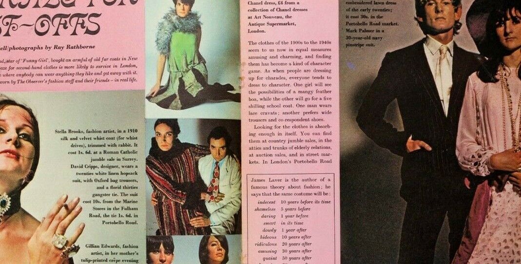 VICTORIA ORMSBY-GORE Min Hogg STELLA BROOKS Mark Palmer 60s OBSERVER MAGAZINE UK