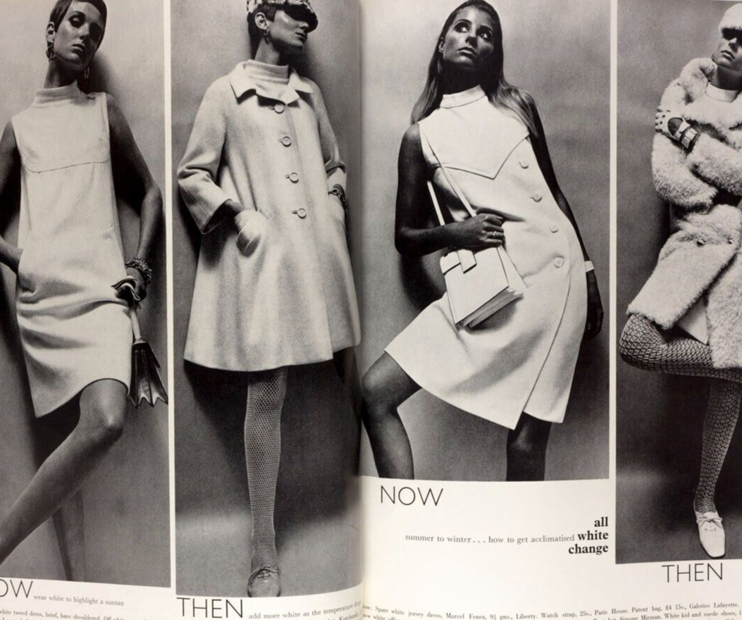 JEAN SHRIMPTON Donyale Luna PEGGY MOFFITT Jill Kennington PATTIE BOYD  Red Vogue