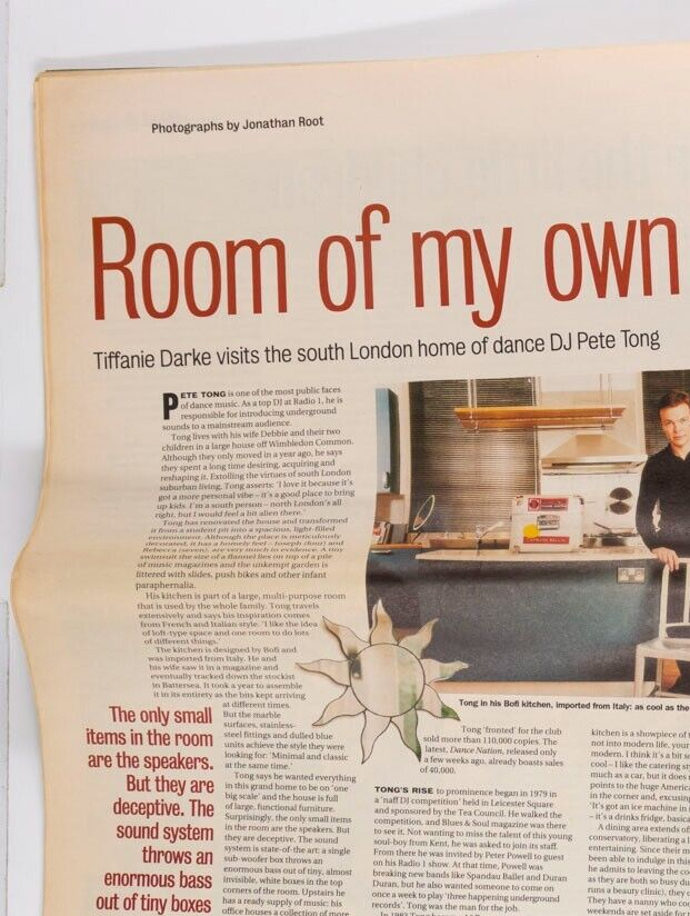 Damon Keith Albarn GOLDIE Dolores O'Riordan OBSERVER LIFE April 1996 Pete Tong
