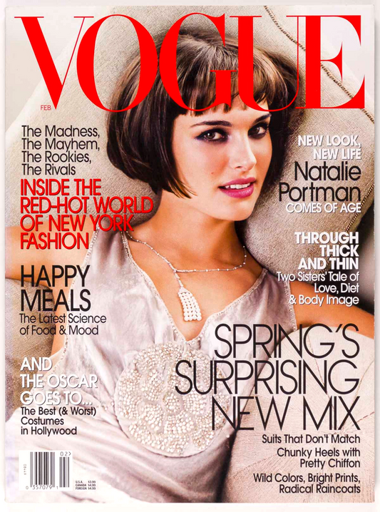 Natalie Portman BJORK Sofia Coppola VOGUE February 2004 Karolina Kurkova SEVIGNY