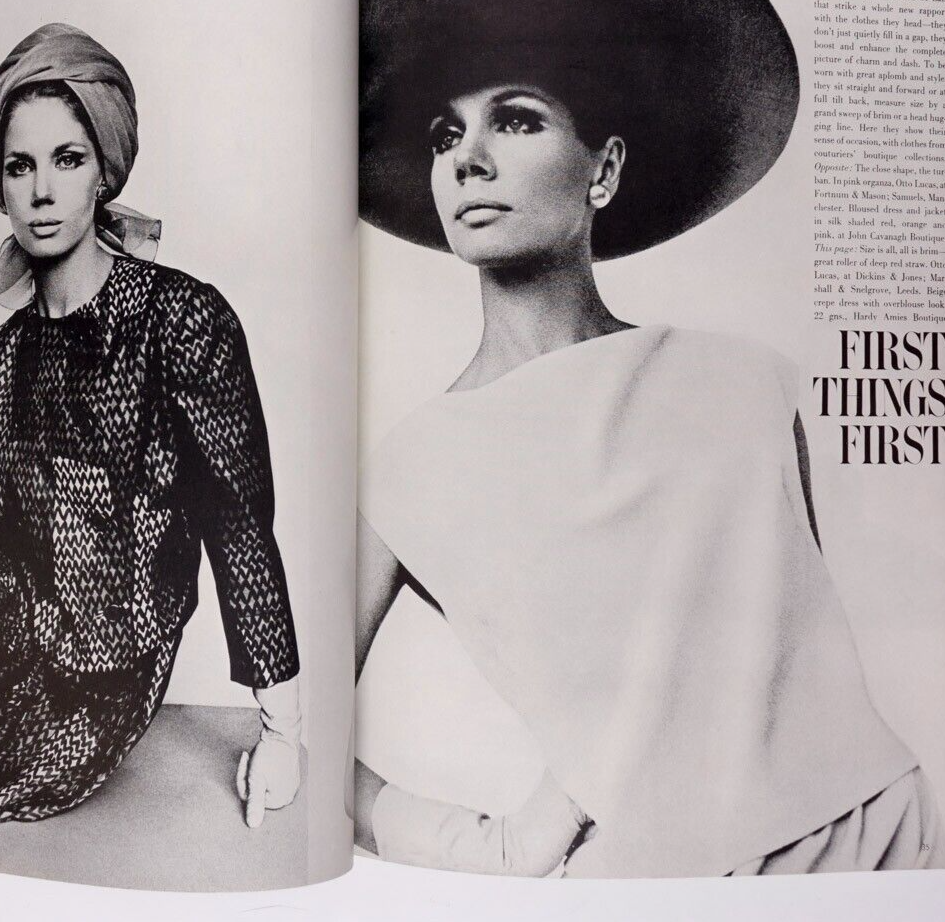 LAUDOMIA HERCOLANI Jean Shrimpton KENNINGTON Helmut Newton SANDRA PAUL Wan VOGUE