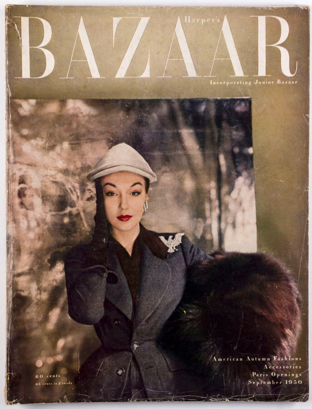 Evelyn Tripp LOUISE DAHL-WOLFE Paris Openings US FALL FASHION vtg HARPERS BAZAAR