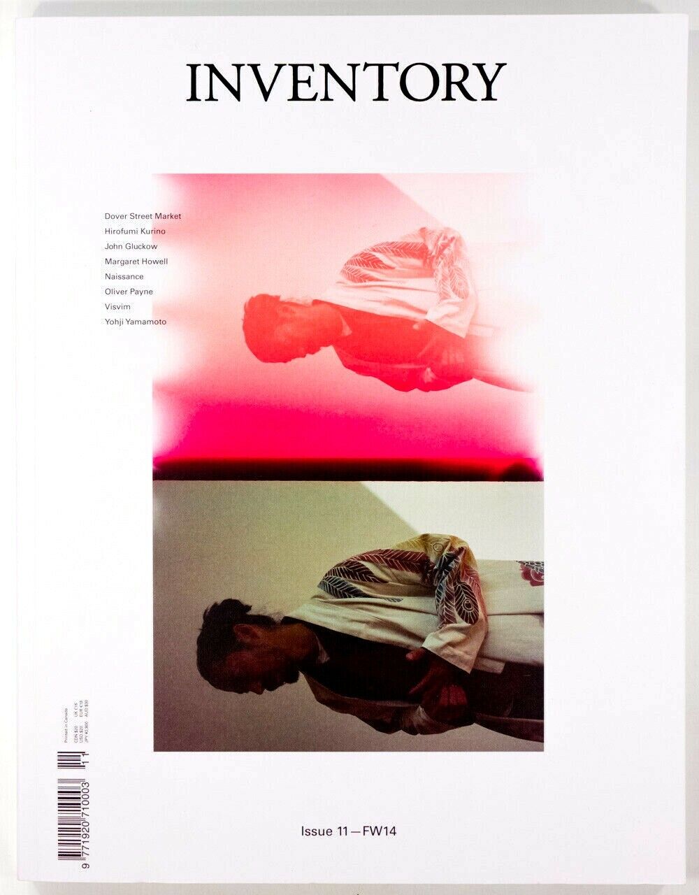 YOHJI YAMAMOTO Margaret Howell VISVIM Naissance INVENTORY magazine UK 2014 No.11