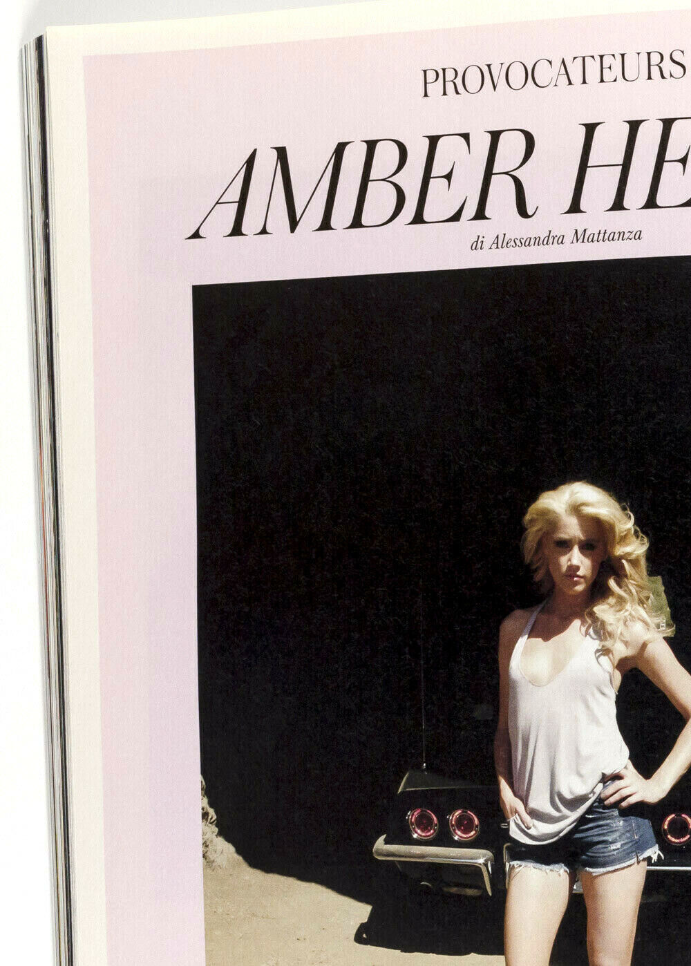 MARIACARLA BOSCONO Raf Simons AMBER HEARD Elaine Constantine FLAIR magazine # 18