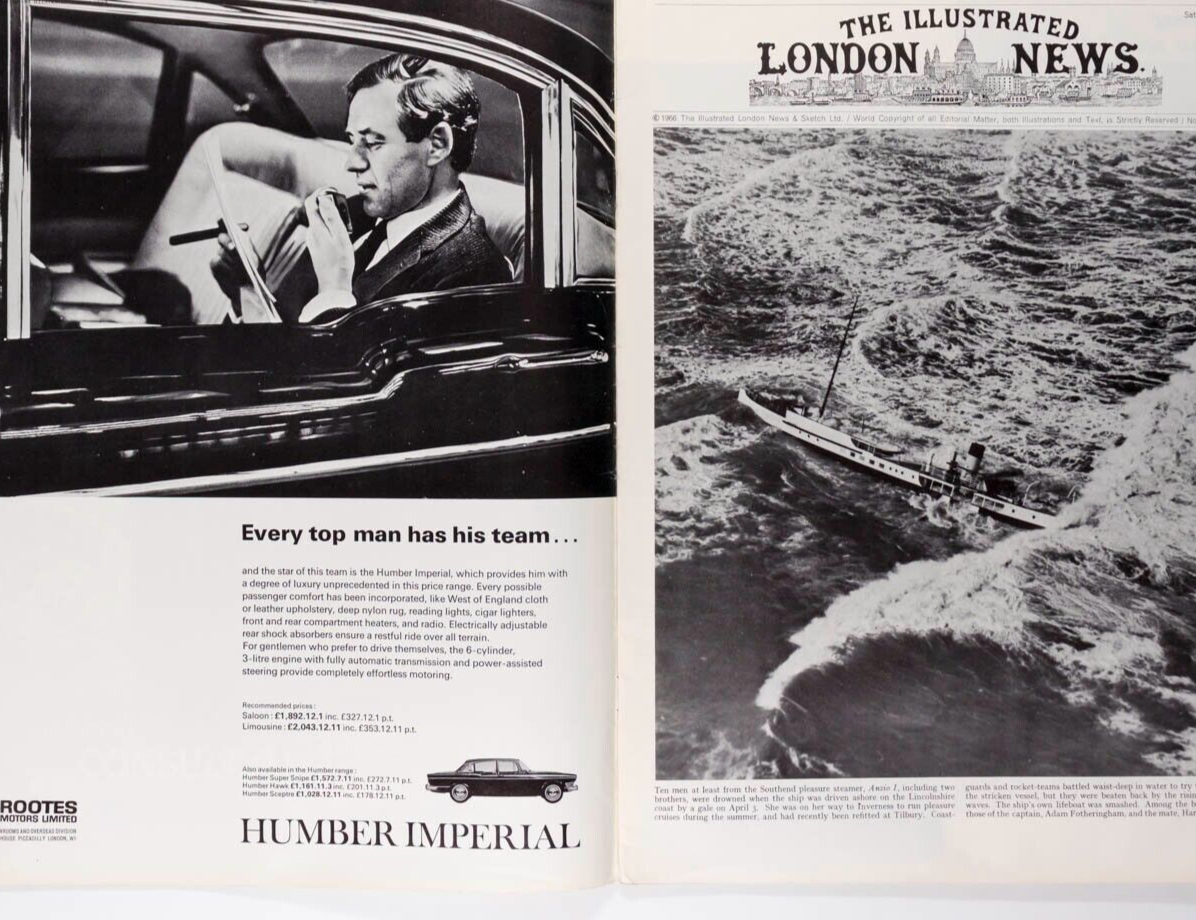 Barbra Streisand BRIAN WALL Jane Asher ANZIO I  ILLUSTRATED LONDON NEWS magazine