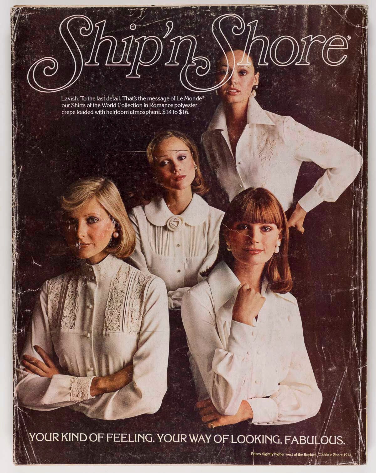 Lauren Hutton CHER Lagerfeld HANAE MORI Halston RENE RUSSO Warhol VOGUE Sep 1974
