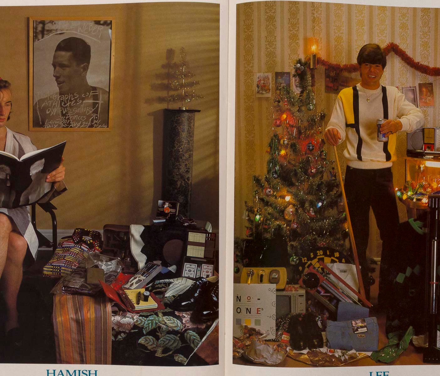 JUDY BLAME Andrew Logan MIDGE URE Lorenzo Lamas 19 MAGAZINE December 1984 vtg UK