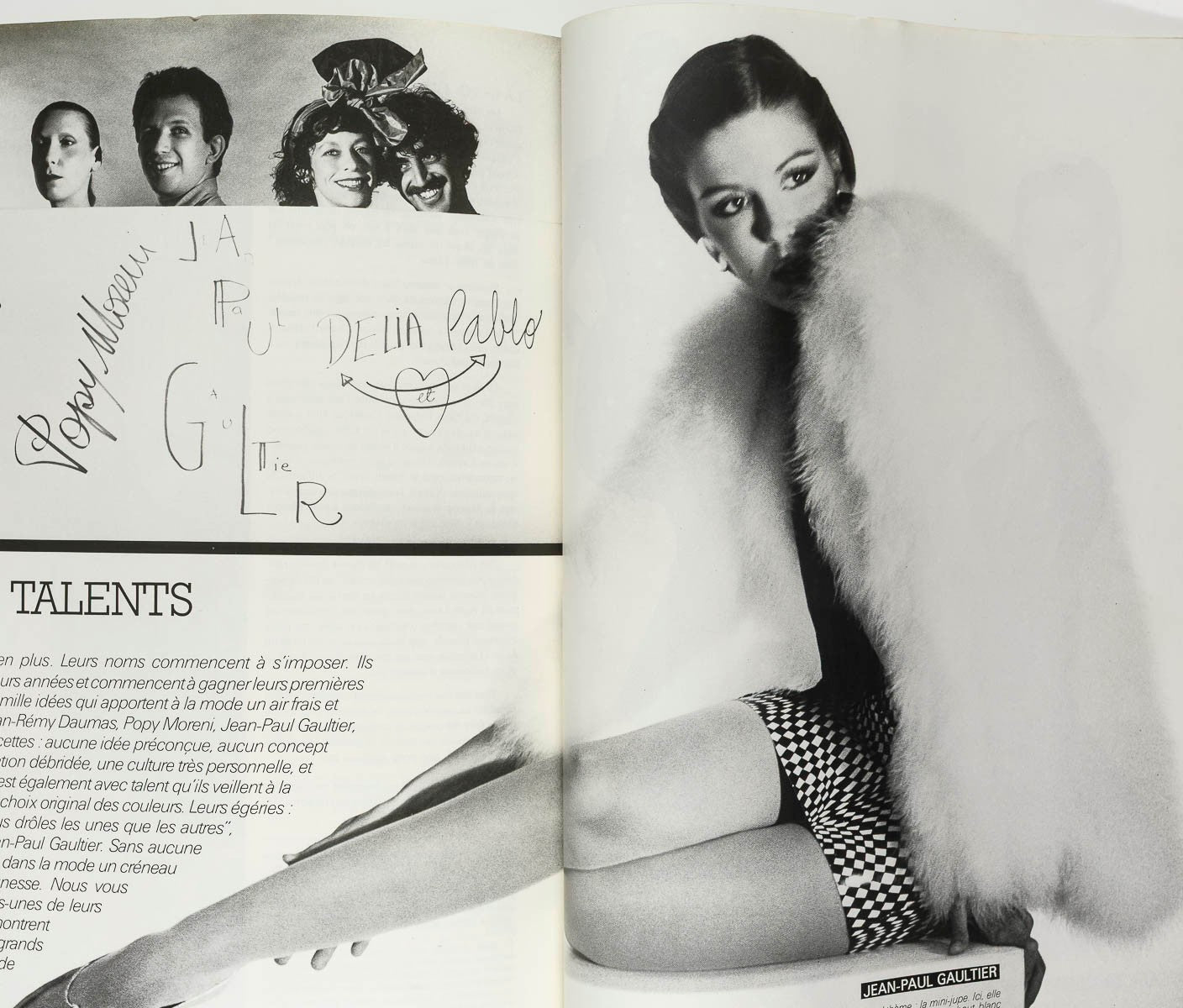 Miro HELMUT NEWTON Horst GRUAU Janice Dickinson PARIS VOGUE December 1979 No 602