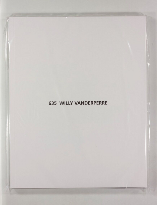 Willy Vanderperre 635 photo book RARE 1st Ed LIMITED EDITION 1/300 SEALED As New