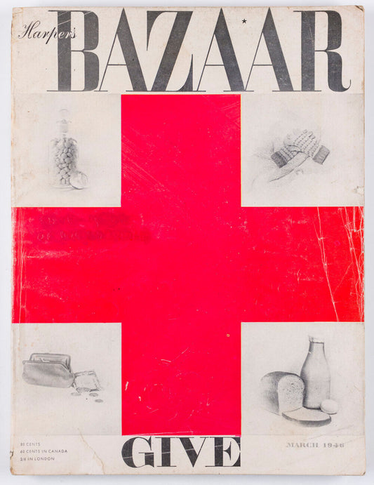 RED CROSS Brodovitch AGATHA CHRISTIE Bill Brandt BRAQUE Brassai HARPER'S BAZAAR