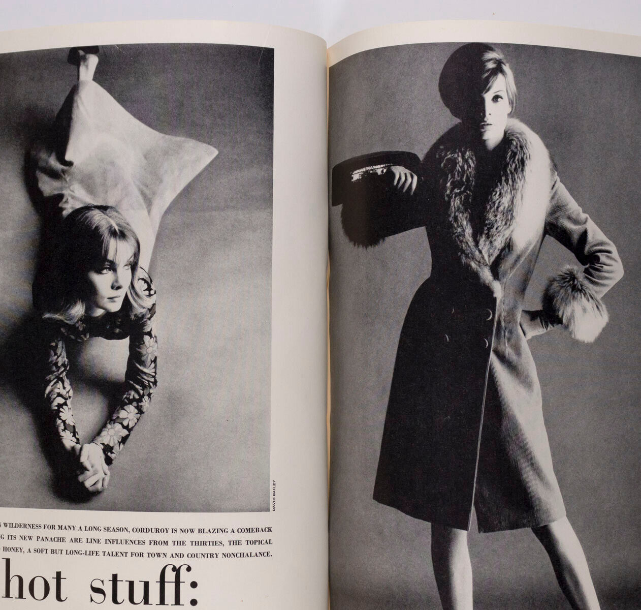 DIOR Jill Kennington JOHN COWAN David Bailey BILL MANSILL Paul Scofield UK Vogue